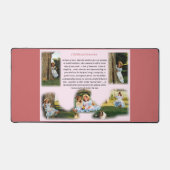 幼少期の思い出感動的 デスクマット (正面)