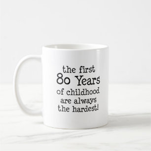 幼年期のおもしろマグカップの最初80年 コーヒーマグカップ