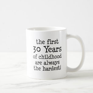 幼年期の最初30年 コーヒーマグカップ