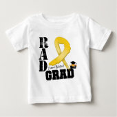 幼年期の蟹座の放射線療法の素晴らしいの卒業生 ベビーTシャツ (正面)