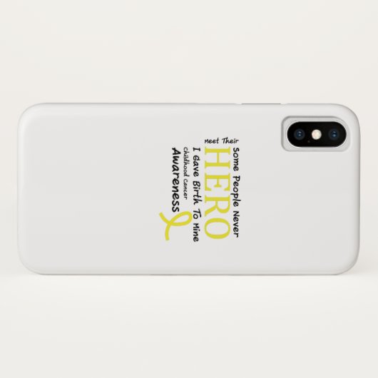 幼年期の蟹座の認識度の大会私の英雄の戦い Case-Mate iPhoneケース (裏面(横))