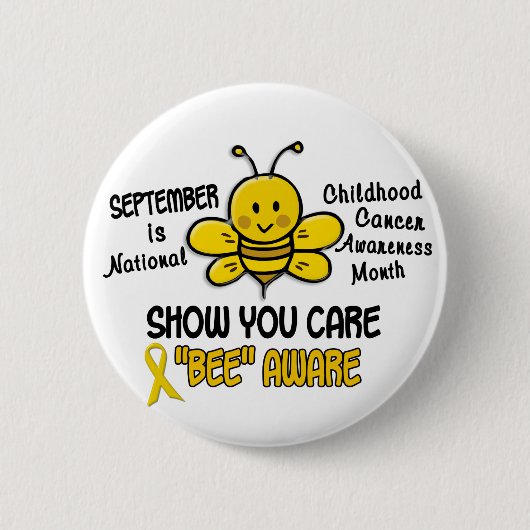 幼年期の蟹座の認識度月の蜂1.1 缶バッジ (正面)