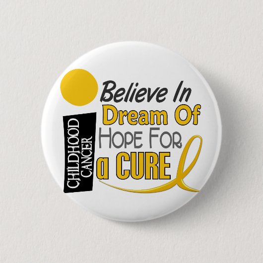 幼年期の蟹座は夢の希望を信じます 缶バッジ (正面)