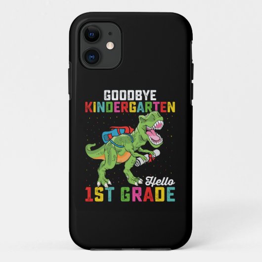 幼稚園おつかれさま 小学校1年生 T Rex Case-Mate iPhoneケース (裏面)