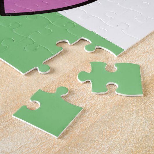 幼稚園おめでとうユニコーン ジグソーパズル (側面)