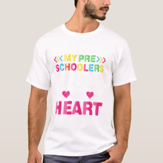幼稚園おもしろいが子供を盗んでシュオに戻った Tシャツ
