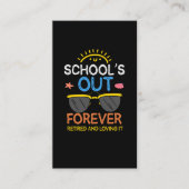 幼稚園おもしろい先生退退職した学校 名刺 (正面)