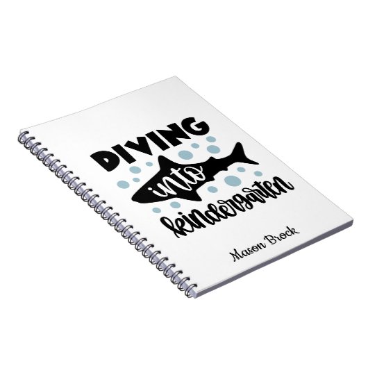 幼稚園おもしろい子のギフト手帳 ノートブック (右側)