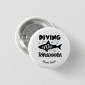 幼稚園おもしろい子の贈り物 缶バッジ (正面&裏面)