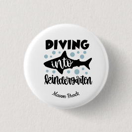 幼稚園おもしろい子の贈り物 缶バッジ