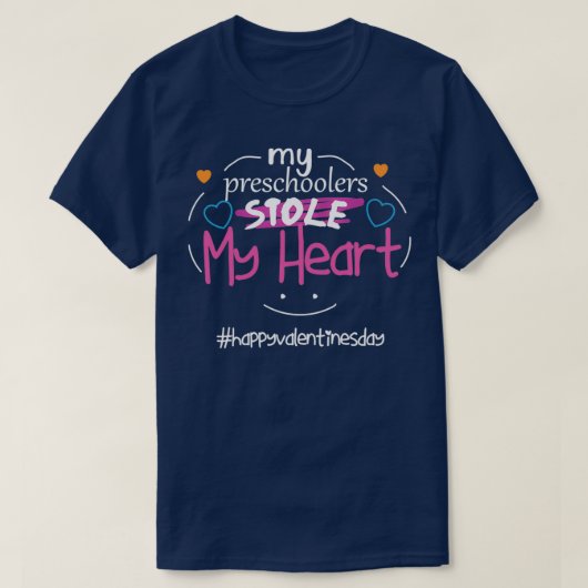 幼稚園おもしろい引用文私の幼稚園は私のHを盗んだ Tシャツ (デザイン正面)