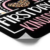 幼稚園おもしろい新学期レオパ ポスター (角)