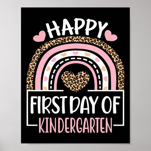 幼稚園おもしろい新学期レオパ ポスター (正面)