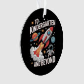 幼稚園とその先へ 宇宙飛行士のバックトゥスクール オーナメント (正面)