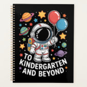幼稚園とそれ以降の宇宙飛行士スペース プランナー手帳 (正面)