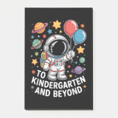 幼稚園とそれ以降の宇宙飛行士スペース ポストイット (正面)
