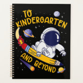 幼稚園とそれ以降 宇宙飛行士 バックトゥスクール プランナー手帳 (正面)