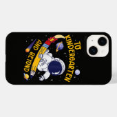 幼稚園とそれ以降 宇宙飛行士 バックトゥスクール Case-Mate iPhoneケース (裏面 (横))