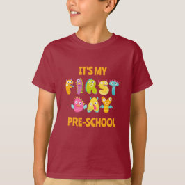 幼稚園に入園する前の初登園 Tシャツ