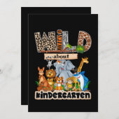 幼稚園に夢中 招待状 (正面/裏面)