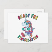 幼稚園に行く準備ができています ポストカード (正面/裏面)