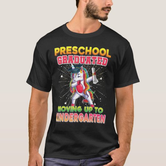 幼稚園に進学する就学前 Tシャツ (正面)
