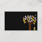 幼稚園のための名刺 名刺 (裏面)