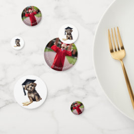 幼稚園のラッシュパピーのテーブル コンフェッティ