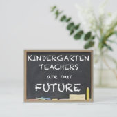 幼稚園の先生が未来だ ポストカード (スタンド正面)