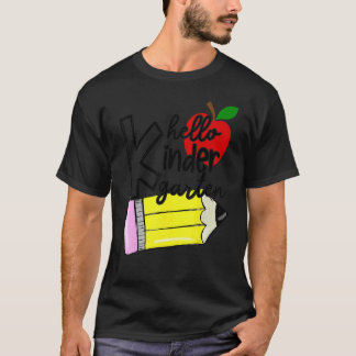幼稚園の先生のためのバックトゥスクールグッズ Tシャツ