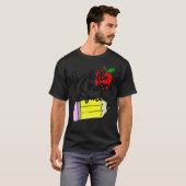 幼稚園の先生のためのバックトゥスクールグッズ Tシャツ (正面フル)
