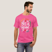 幼稚園の先生のためのバックトゥスクール プレK組担任 Tシャツ (正面フル)