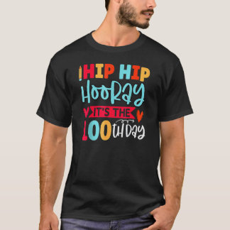 幼稚園の先生のための100日目のハッピースクールボーイズ Tシャツ