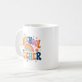 幼稚園の先生への感謝のギフト コーヒーマグカップ (正面左)