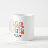 幼稚園の先生への感謝のギフト コーヒーマグカップ (正面左)