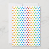 幼稚園の先生への感謝の気持ちを表すギフトカードホルダー 招待状 (裏面)