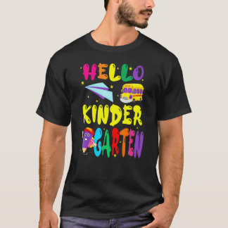 幼稚園の先生チーム 幼稚園の先生 子供たち 向けのバックデザイン Tシャツ