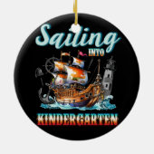幼稚園の先生航海のに戻る セラミックオーナメント (裏面)