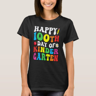 幼稚園の先生100日おめでとう キッズ100日 Tシャツ
