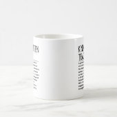 幼稚園の先生 コーヒーマグカップ (中央)
