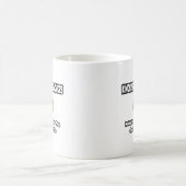 幼稚園の先生...世界よりよい場所 コーヒーマグカップ (中央)