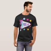 幼稚園の初日、プレスクールに戻る Tシャツ (正面フル)