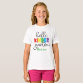 幼稚園の初日, 入学準備 Tシャツ (正面フル)