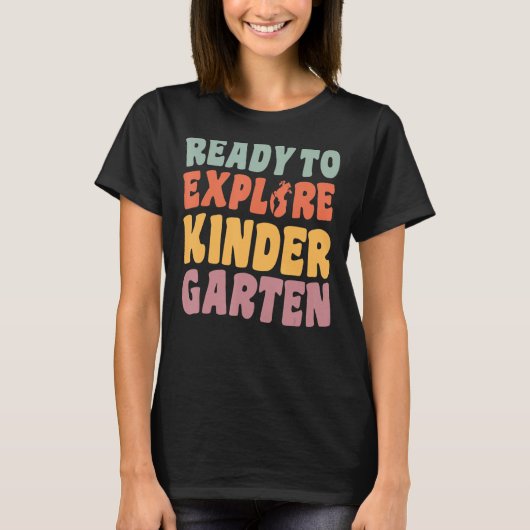 幼稚園の初日 Tシャツ (正面)