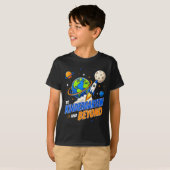 幼稚園の初日Tシャツ男子1日目 Tシャツ (正面フル)