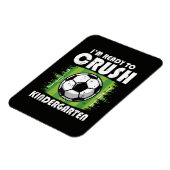 幼稚園の初登園 サッカー マグネット (左側)