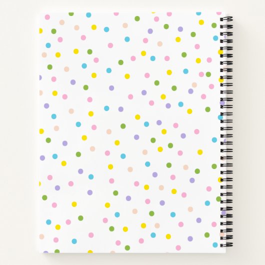 幼稚園の初等先生賞状 ノートブック (裏面)