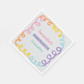 幼稚園の卒園紙ナプキン スタンダードランチョンナプキン (角)