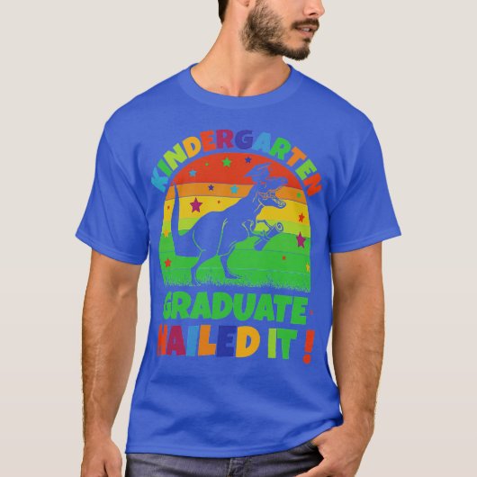 幼稚園の卒業おめでとう　最高の学校生活 Tシャツ (正面)