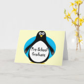 幼稚園の卒業のギフト カード (黄色い花)